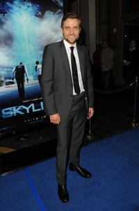 Neil Hopkins at the California premiere of "Skyline."