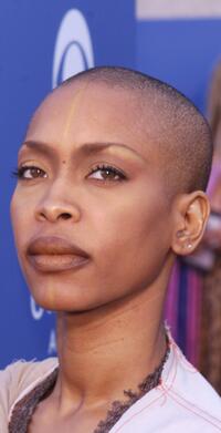 Erykah Badu at the 43rd Annual Grammy Awards.