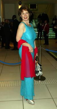 Celia Imrie at the Orange British Academy Film Awards.