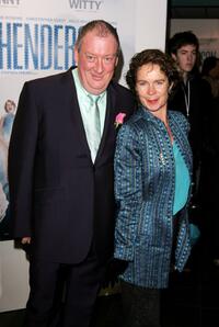 Celia Imrie and Guest at the UK premiere of "Mrs Henderson Presents."