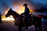 Hugh Jackman as The Drover in "Australia."