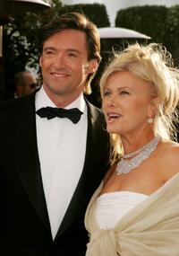 Hugh Jackman and Deborra-Lee Furessat the 2007 Vanity Fair Oscar Party.
