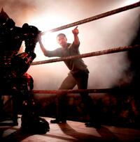 Hugh Jackman in "Real Steel."