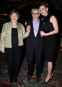 Anne Jackson, Eli Wallach and Kate Winslet at the Neighborhood Playhouse School of the Theatre 80th Anniversary Gala and Reunion.