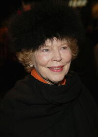 Anne Jackson at the Broadway opening of "Sly Fox".