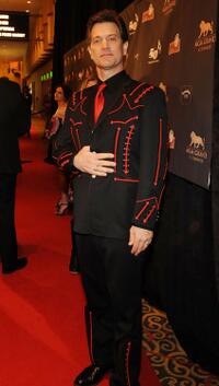 Chris Isaak at the Kenny Rogers: The First 50 Years Award show.