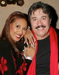 Telma Hopkins and Tony Orlando at the 2005 Hollywood Christmas Parade.