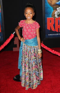 Skai Jackson at the California premiere of "Wreck-It Ralph."