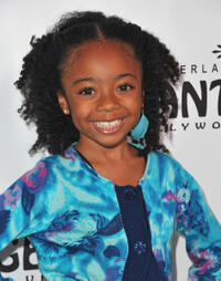 Skai Jackson at the Los Angeles Opening Night of "Shrek The Musical."