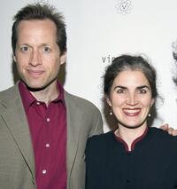 Tim Hopper and Mary Viola at the benefit for the Vineyard Theater.