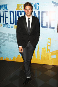Oliver Jackson-Cohen at the world premiere of "Going The Distance" in London.