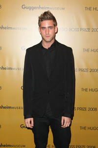 Oliver Jackson-Cohen at the Hugo Boss Prize 2008 in New York.