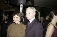 Derek Jacobi and guest at the Sydney premiere of "Hollow Crown".