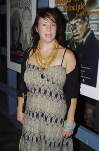 Sacha Horler at the opening night of "Dissident, Goes Without Saying."