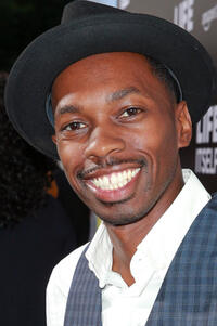 Melvin Jackson Jr. at the premiere of "Life Itself" in Hollywood.
