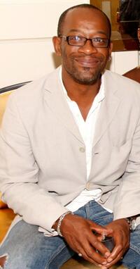 Lennie James at the UK Film Council US "Breakthrough Brits" Cocktail Reception.