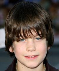 Liam James at the premiere of "Fred Claus."
