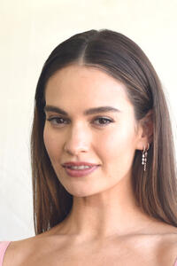 Lily James at the 2022 Film Independent Spirit Awards in Santa Monica, California.