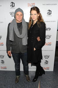 Billy Magnussen and Cody Horn at the New York premiere of "I Love You Phillip Morris."