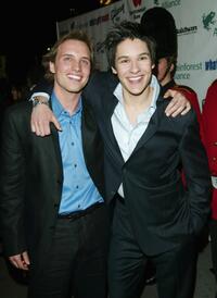 Ben Scholfield and Oliver James at the New York Premiere of "What A Girl Wants."