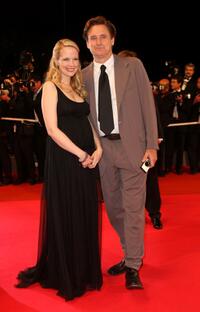 Pell James and Bill Pullman at the premiere of "Surveillance" at Palais des Festivals during the 61st International Cannes Film Festival.