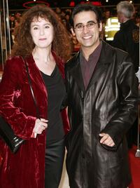 Raji James and Guest at the UK Premiere of "Starsky And Hutch."