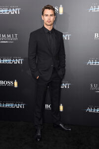 Theo James at the New York premiere of "The Divergent Series: Allegiant."