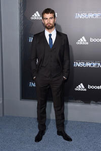 Theo James at the New York premiere of "The Divergent Series: Insurgent."