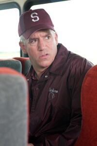Gregory Jbara as Coach Jerry Yarbro in "Exit Speed."