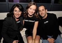 Lisa Edelstein, Olivia Wilde and Peter Jacobson at the Fox's "House" 100th Episode Party and NAMI Charity Celebration.
