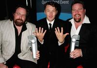 Clayton, Joel Edgerton and Shane Jacobson at the 2006 Hisense Inside Film Awards.