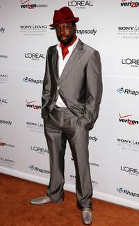 Wyclef Jean at the Clive Davis pre-Grammy party.