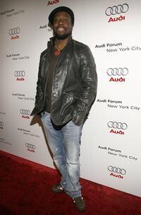 Wyclef Jean at the debut celebration of Audis Sports Car the R8.