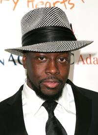 Wyclef Jean at the Heart of Gold Ball to benefit The Happy Hearts Fund.