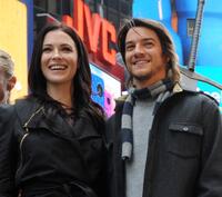 Bridget Regan and Craig Horner at the promotion of "Legend of the Seeker" second season.