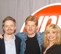 David Hornsby, Michael Weaver and Loni Anderson at the UPN Upfront Previews.