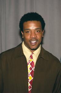 Russell Hornsby at the announcement of United Paramount Networks (UPN) 2002-2003 primetime schedule of series.