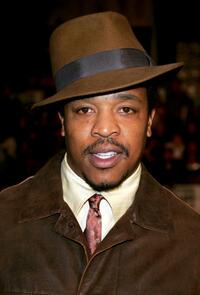 Russell Hornsby at the premiere of "Get Rich Or Die Tryin."