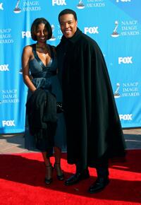 Russell Hornsby and Guest at the 39th NAACP Image Awards.