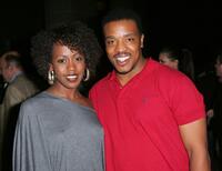 Rukiya Bernard and Russell Hornsby at the midnight madness "Stuck" north american premiere during the Toronto International Film Festival 2007.