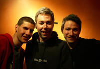 Mike Diamond, Adam Yauch and Adam Horovitz at the party for Festival Film "Awesome: I Fuckin' Shot That!" during the Sundance Film Festival.