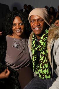 Anna Maria Horsford and Alexander Allen at the Kati Stern/Venexiana Fall 2009 fashion show during the Mercedes-Benz Fashion Week.