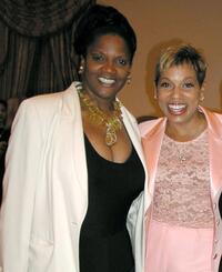 Anna Maria Horsford and Rolonda Watts at the Paramount's Power Breakfast with Sherry Lansing.