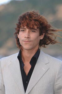 Oscar Jaenada at the photocall of "Camaron" during the 53rd San Sebastian International Film Festival.