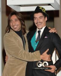 Oscar Jaenada and Guest at the GQ Magazine Awards.