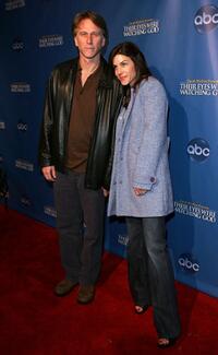 Peter Horton and Nicole at the premiere of "Their Eyes Were Watching God."