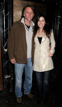 Peter Horton and Nicole at the Crown Royal's Cool Down Post Award Season Party.