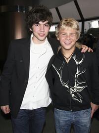 Carter Jenkins and Jonathan Lipnicki at the premiere of "Keeping up with the Steins."