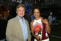 Ken Jenkins and Judy Reyes at the NBCs TCA Summer Tour Party.
