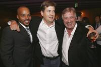 Donald Faison, Bill Lawrence and Ken Jenkins at the after party of the premiere of "The Last Kiss."